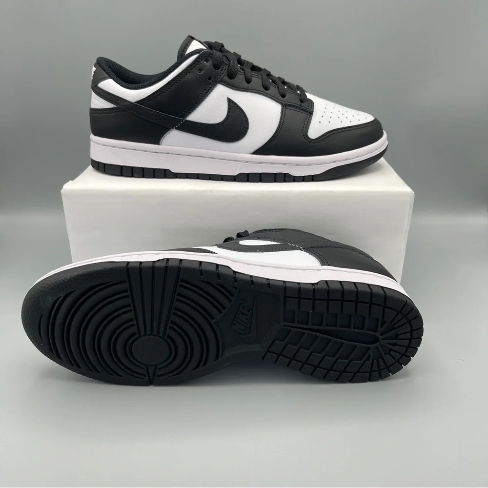 Nike Dunk Low Panda: Black & White Women's Edition Size 8 - Picture 13 of 13
